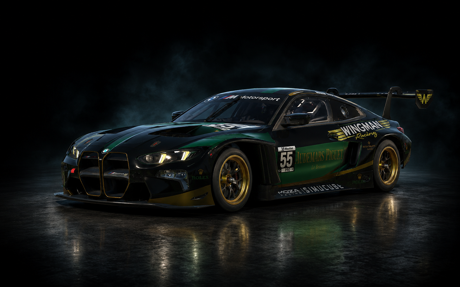 Wingman Racing BMW M4 GT3 EVO number 55